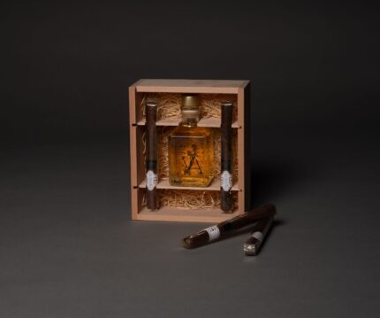 Coffret Eau de vie de Génépi & Cigares - Magnificients
