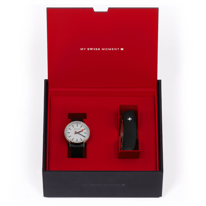 Signature Montre Mondaine Stop2Go – SWIZA